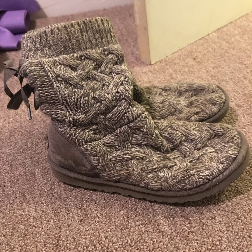 Knit Ugg boots